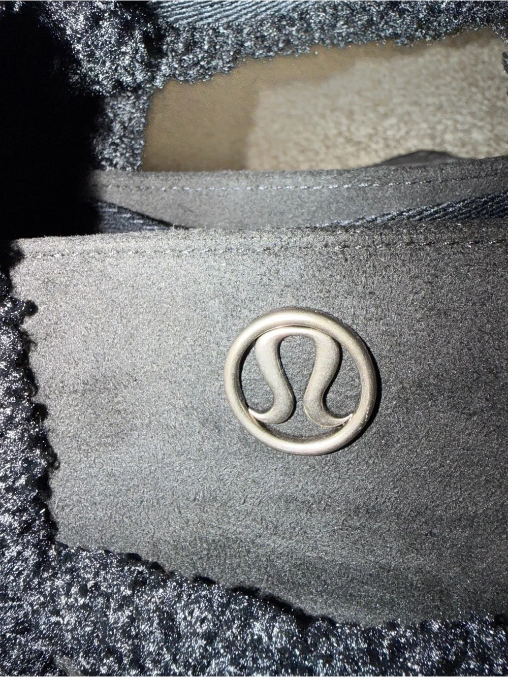 lululemon athletica Black Sherpa-Trim Men’s Tote